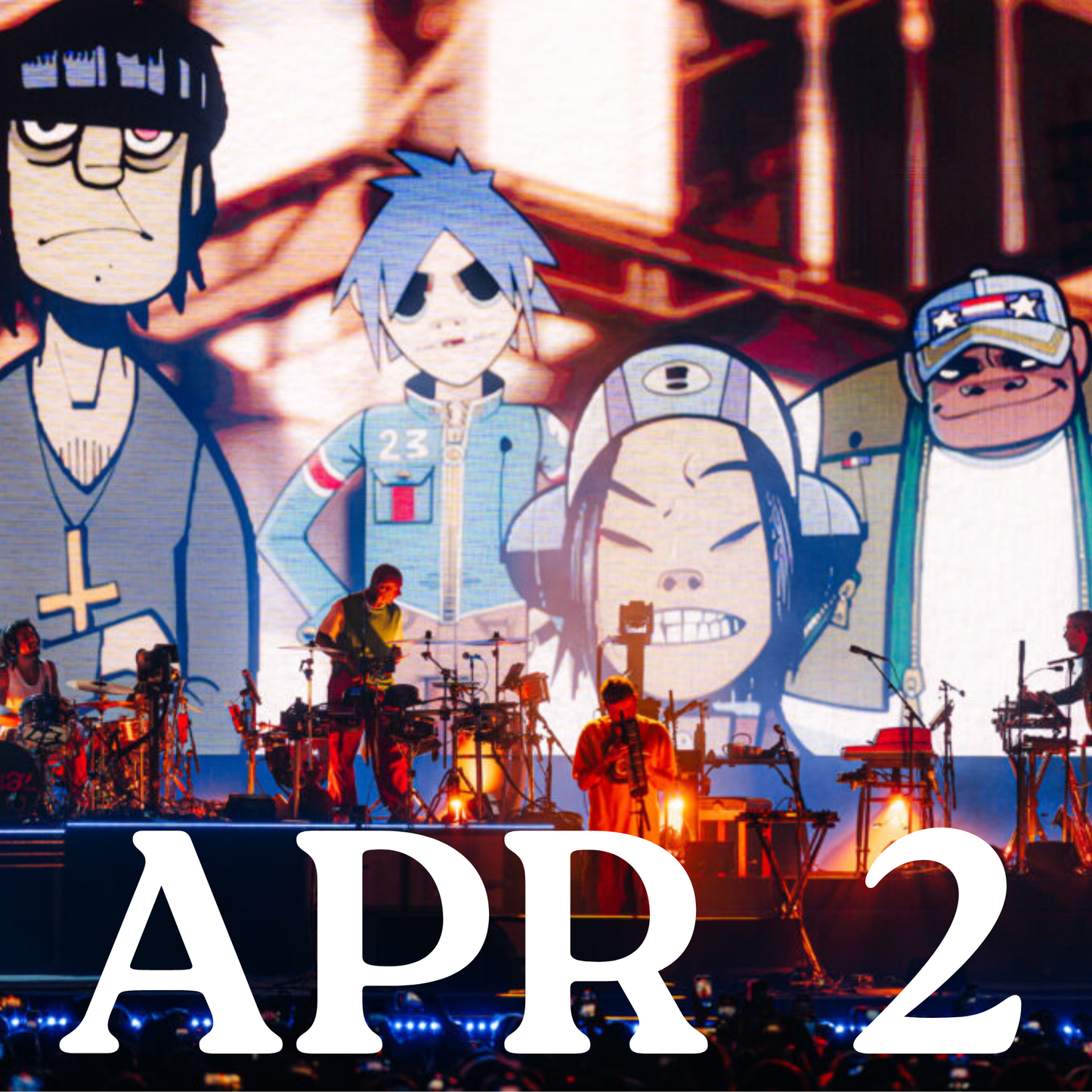Gorillaz APR 02 | 3Arena Return Bus | Oldcastle | Whitegate | Carnaross | Kells