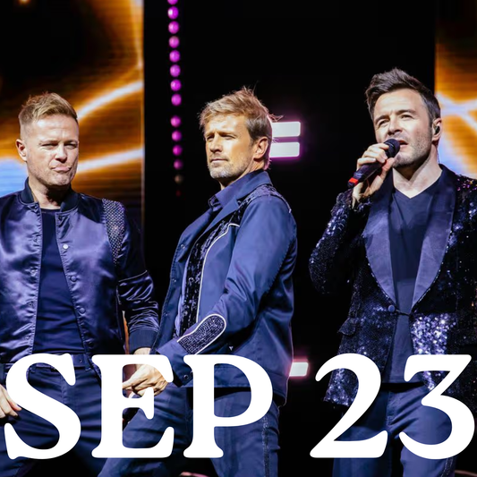 Westlife SEP 23 | 3Arena Return Bus | Cavan Town | Lavey | New Inns